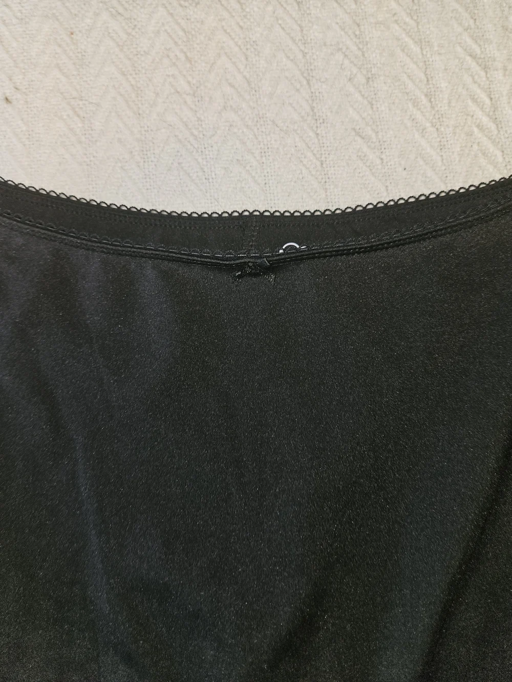 art class Black Flared Skort with Subtle Waist Trim
